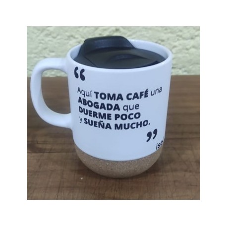 Tazas 10 oz Abogada Toma Café